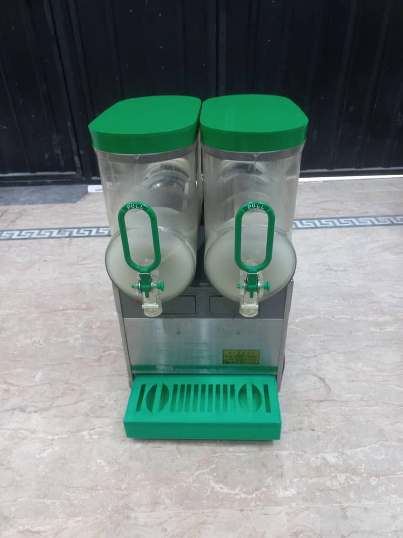Two Flavour Slush Machine imported 1