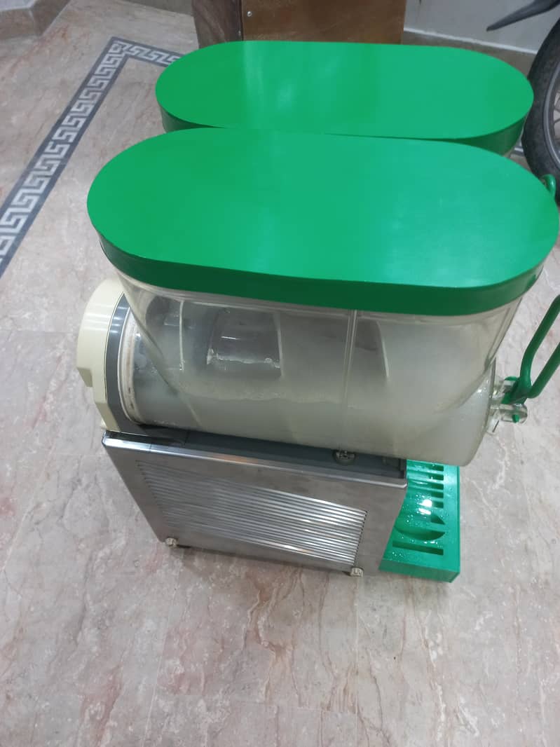 Two Flavour Slush Machine imported 4