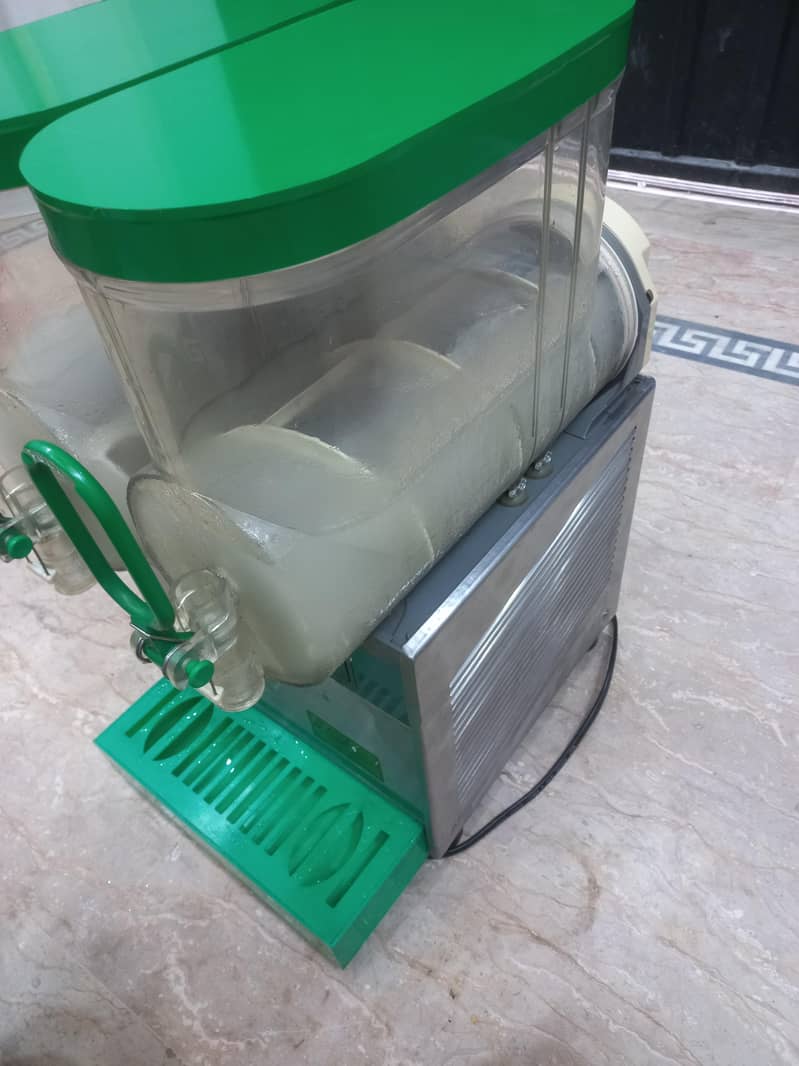 Two Flavour Slush Machine imported 5