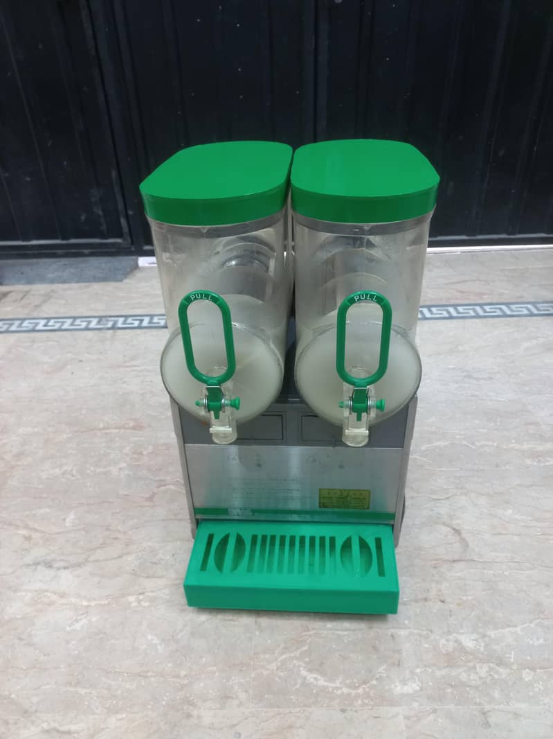 Two Flavour Slush Machine imported 10