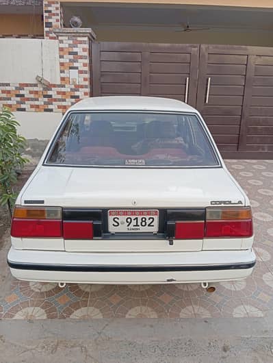 Toyota corolla 1986 mode good conditionl for sale