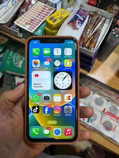 Iphone x 64 gb back break pta approved