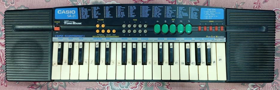 Casio ToneBank SA-21 Mini Keyboard
