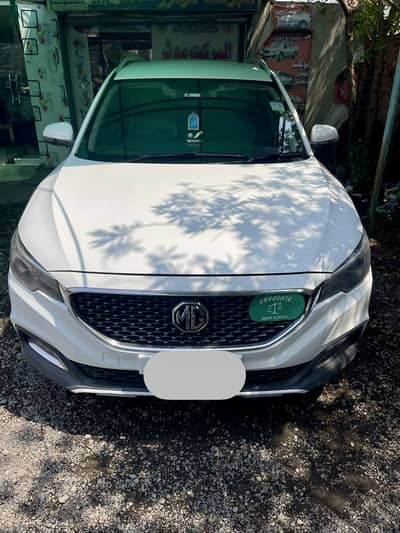 MG ZS 2021 1.5L Automatic white 127k Mileage (Punjab Registered)