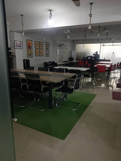 1 kanal Outstanding BASEMENT HALL For Commercial use in johar Town near EMPORIUM MALL Prime Location