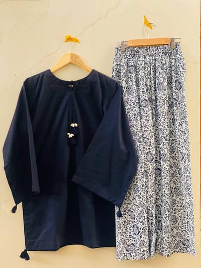 2pc branded lawn dress - new articles