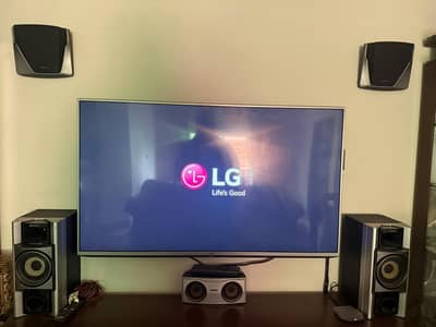 Lg led 49" simple with andriod box