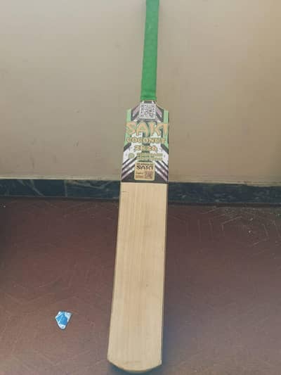 Saki Coconut Cricket Bat for Tape Ball – Strong Handle & Grip