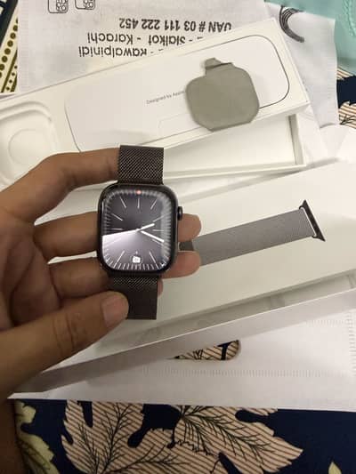 Apple Watch Series 11 Titanium Slate – Brand New (Invoice Attached)