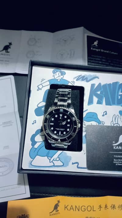 kangol official special edition Hong-Kong watch