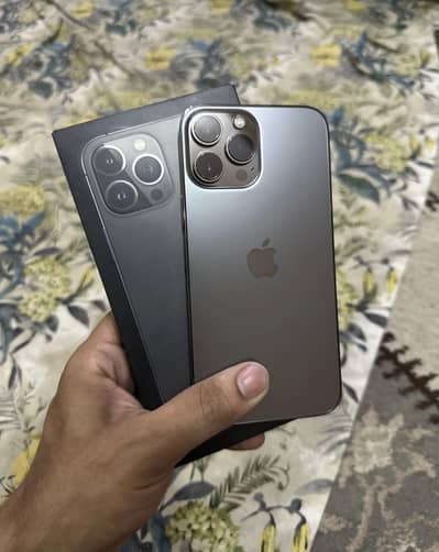 iPhone 13 pro max 256gb 10/10 pta approved waterpack b/H 92%