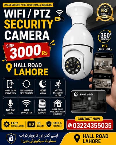 Wifi Camera Bulb Type