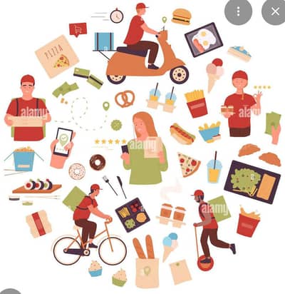 Ek Banda chahi hai Jo bakeries pe mere business card deliver karwaen