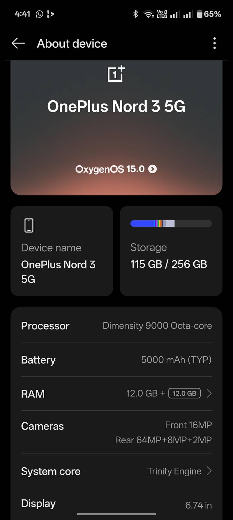 One Plus Ace 2V 0