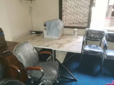 Office table and chairs for sale