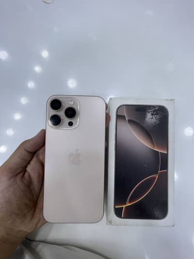 Apple iPhone 16 Pro Max Non pta jv 256 Gb Phone with Box minor dot