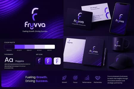 Professional unique, strategic logo design