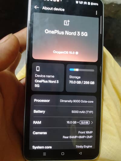 OnePlus Nord 3 5G (16+12GB/256GB) | 10/10 Condition | 4 Months Used