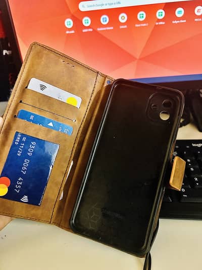 Samsung A04 Book Leather Cover