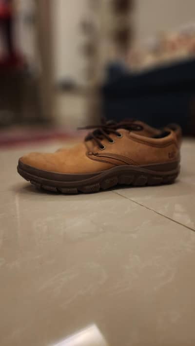 Brown CAT Leather shoes