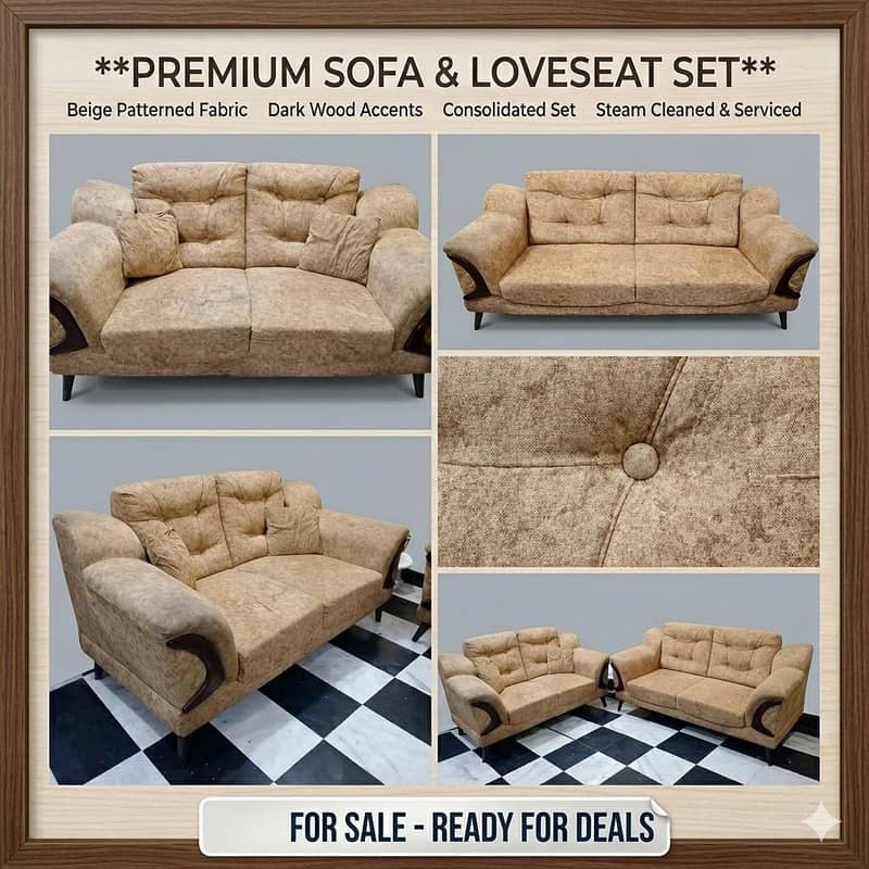 Sofa Set For Sell 0