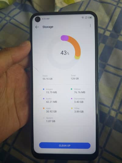 Tecno Camon 17 with box 128 / 6 gb
