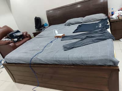 new bed habit bed with mattress and good condition