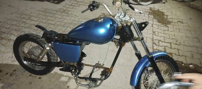 Honda rebel 250 without engine read add first