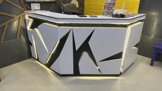 HEAVY DUTY 6x6 WOODEN CASH COUNTER FOR SALE