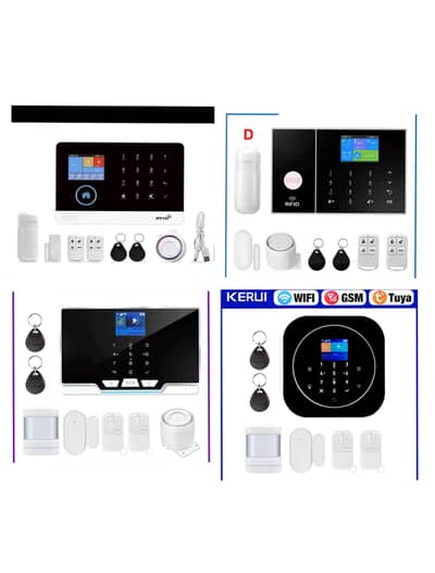 burglar alarm system door sensor motion sensor
