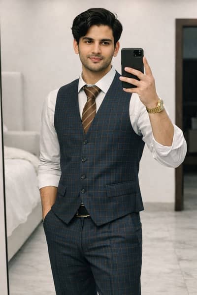 3 Pc suit for men (30-32 waist)