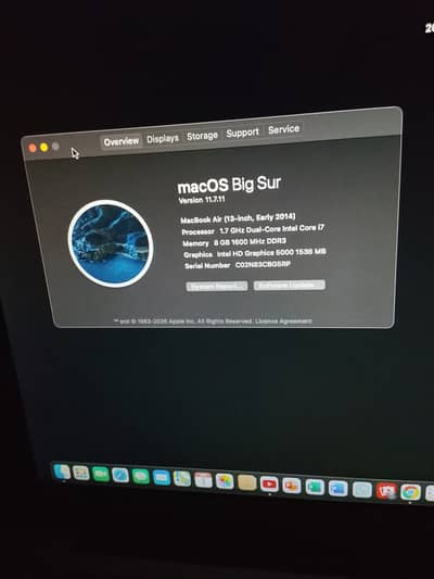 MacBook early 2014