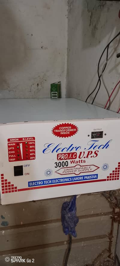 3kw ups new condition