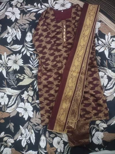 clothes(One time used only full banarsi suit)