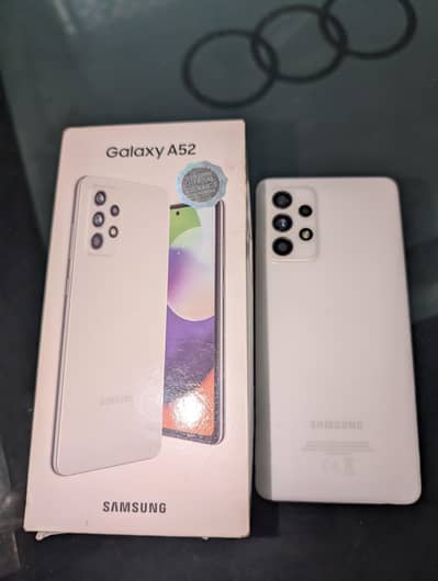 Samsung A52 official pta approved with box