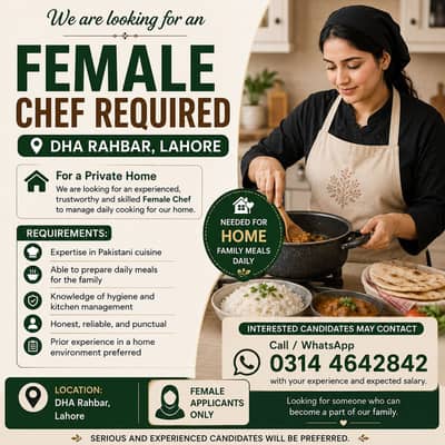 Female chef