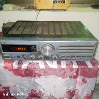 JVC Amplifier with 10" speaker with 110 Heavy Supply