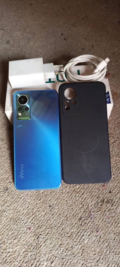 Infinix Note 12 ram 6+5 GB rom 128 GB PTA approved back camera