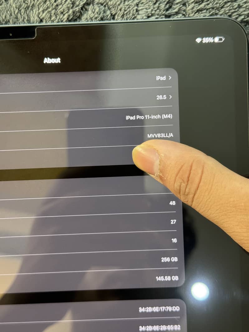 IPAD PRO M4 (256) 9