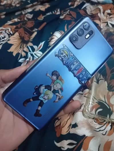 oppo Reno 6 8/128 in display finger all assesses complete pta approved