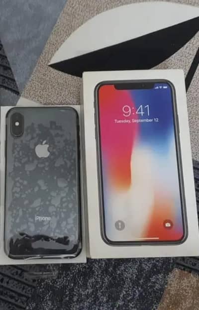 iPhone x with box