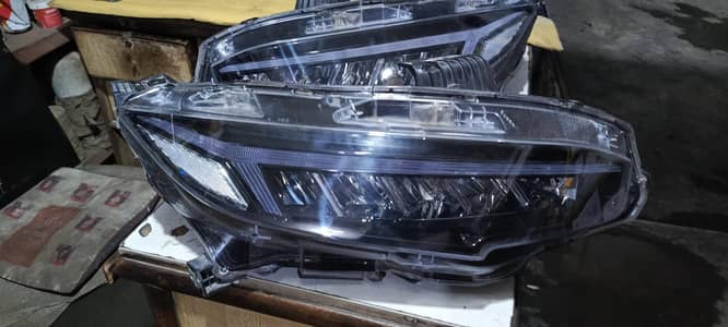 Honda Civic 2020 Sports Headlights pair - Like New | Used 1 month | RS