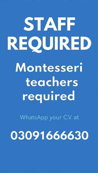 qualified teachers required for school