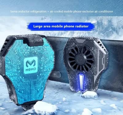mobile case hold cooling fan