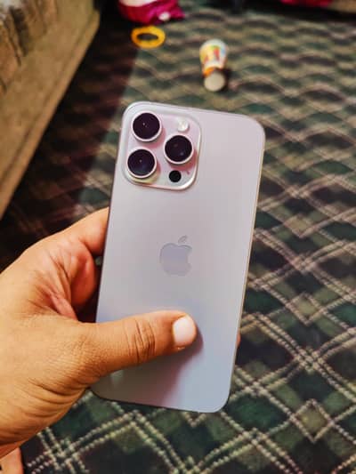 iPhone 15 Pro Max 256gb HK Dual PTA Complete Box. . . Face id failed