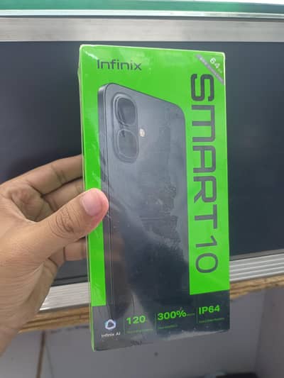 Infinix Smart 10 Box Pack no box open