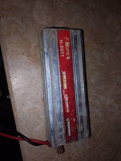 Inviter DC 12 Volt to 220 Volt