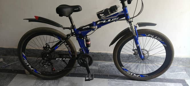 New PLUS Mountain Bike with Suspension and Gears