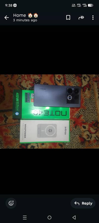 Infinix Note 40