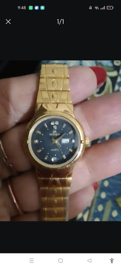 Quartz Mema watch